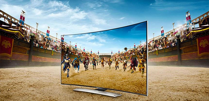 TV QLED cho hình ảnh hiển thị sẽ đồng nhất từ mọi góc nhìn
